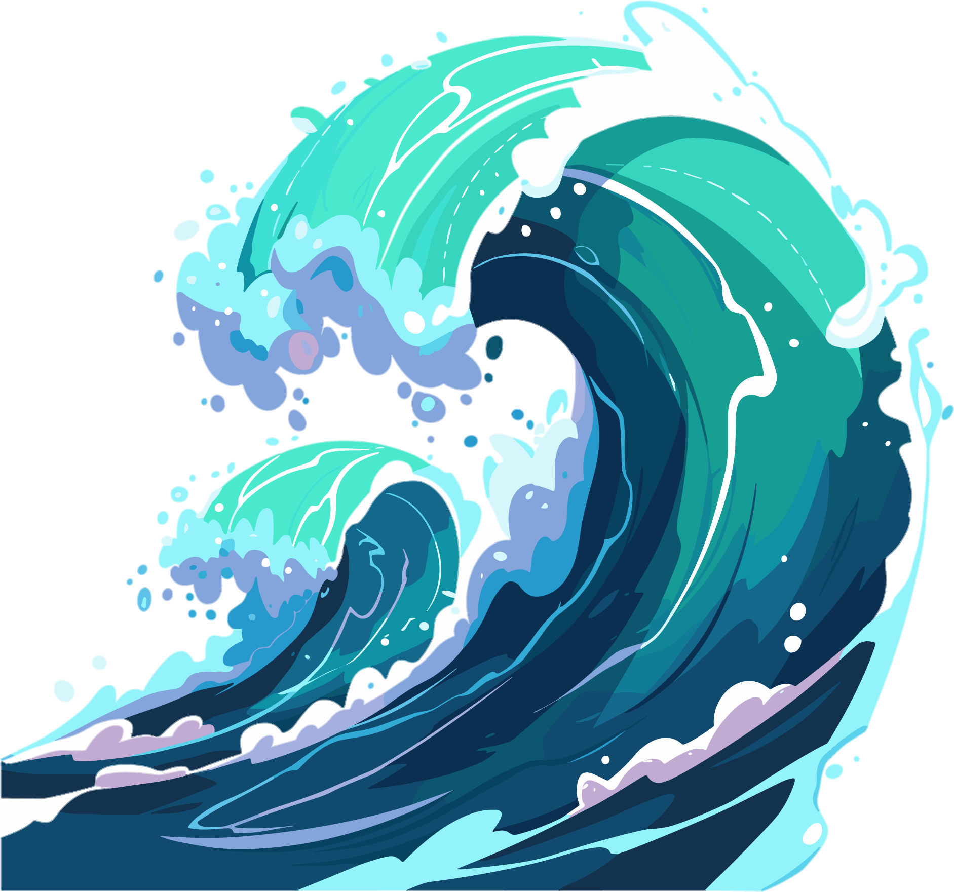海浪高清插图