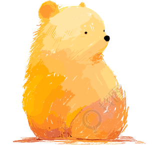 小熊可商用插画