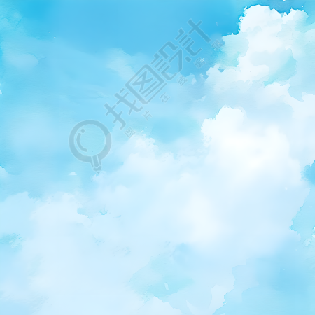 天空简单插图