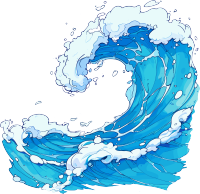 海浪商业用途插图
