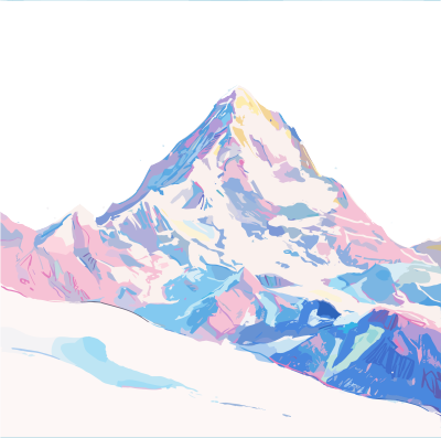 雪山美景插图