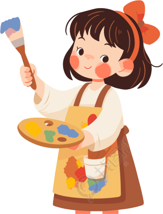儿童绘画可商用素材