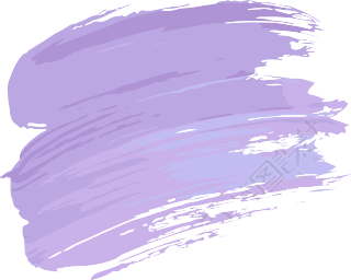 儿童绘画一抹颜料插画设计