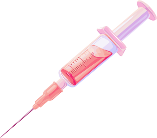 禁毒注射器插画素材