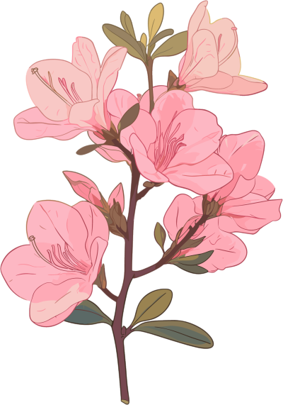 粉色紫荆花PNG素材