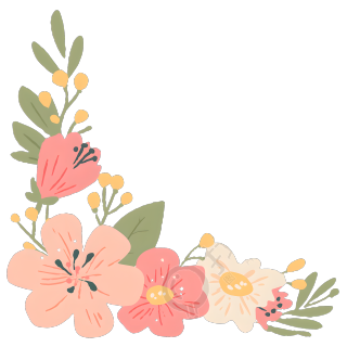 小花插画素材
