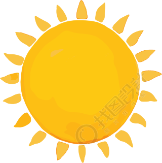 夏季防暑太阳插图