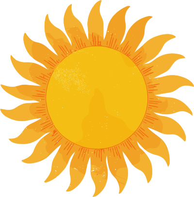 夏季防暑太阳素材
