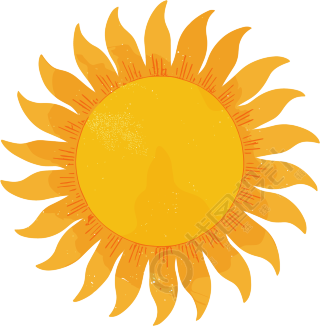 夏季防暑太阳素材