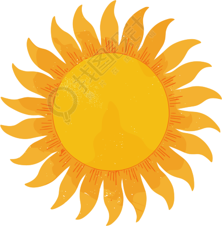 夏季防暑太阳素材