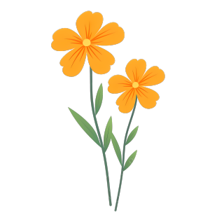 小花装饰性素材