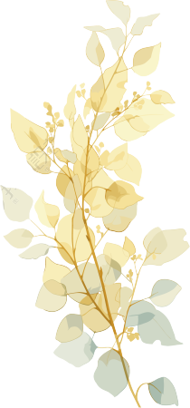 水彩植物PNG素材