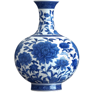 陶瓷花瓶图形素材