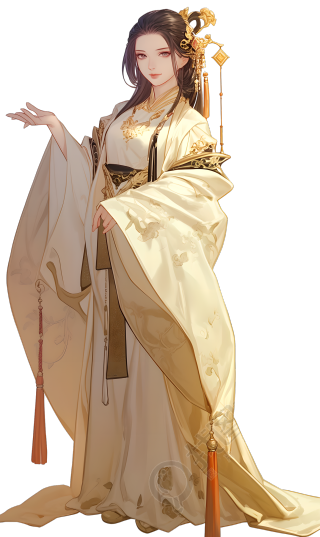 古装美女插画