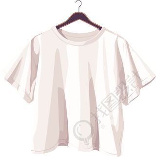 T恤短袖插画