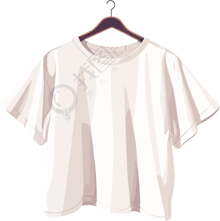T恤短袖插画