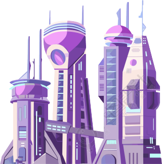 未来城市科技插图