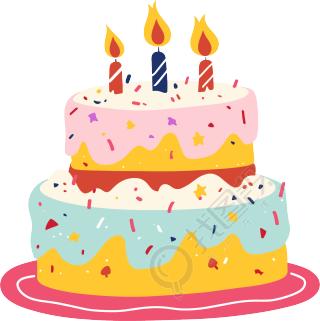 生日贺卡高清素材