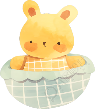 婴儿玩具插画设计元素