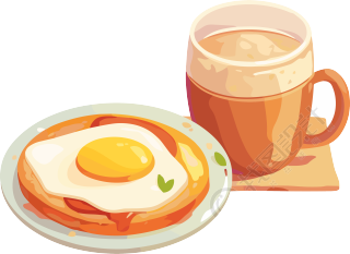 幼儿园食谱插画