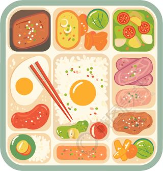 幼儿园食谱创意素材
