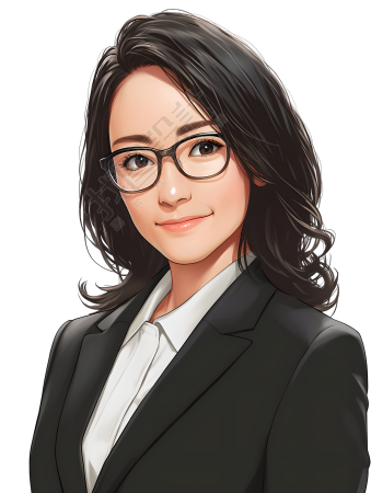 公务员插画元素
