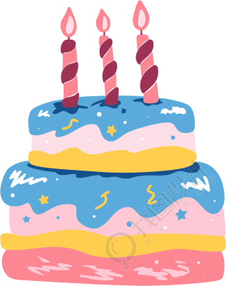 生日蛋糕高清插图