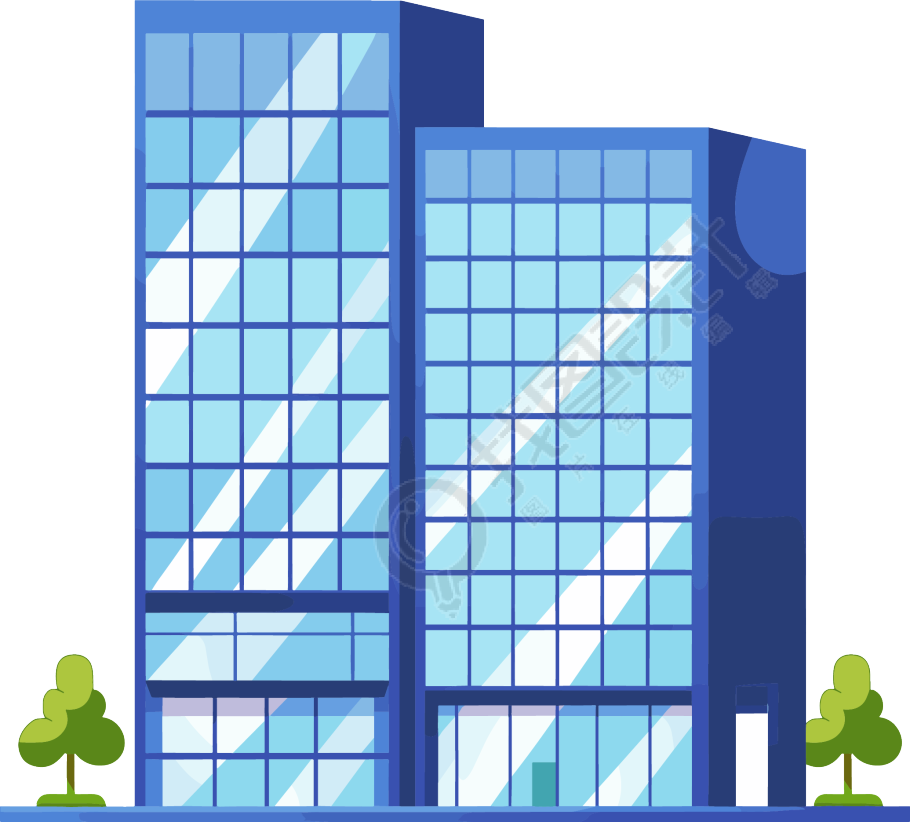现代建筑插图