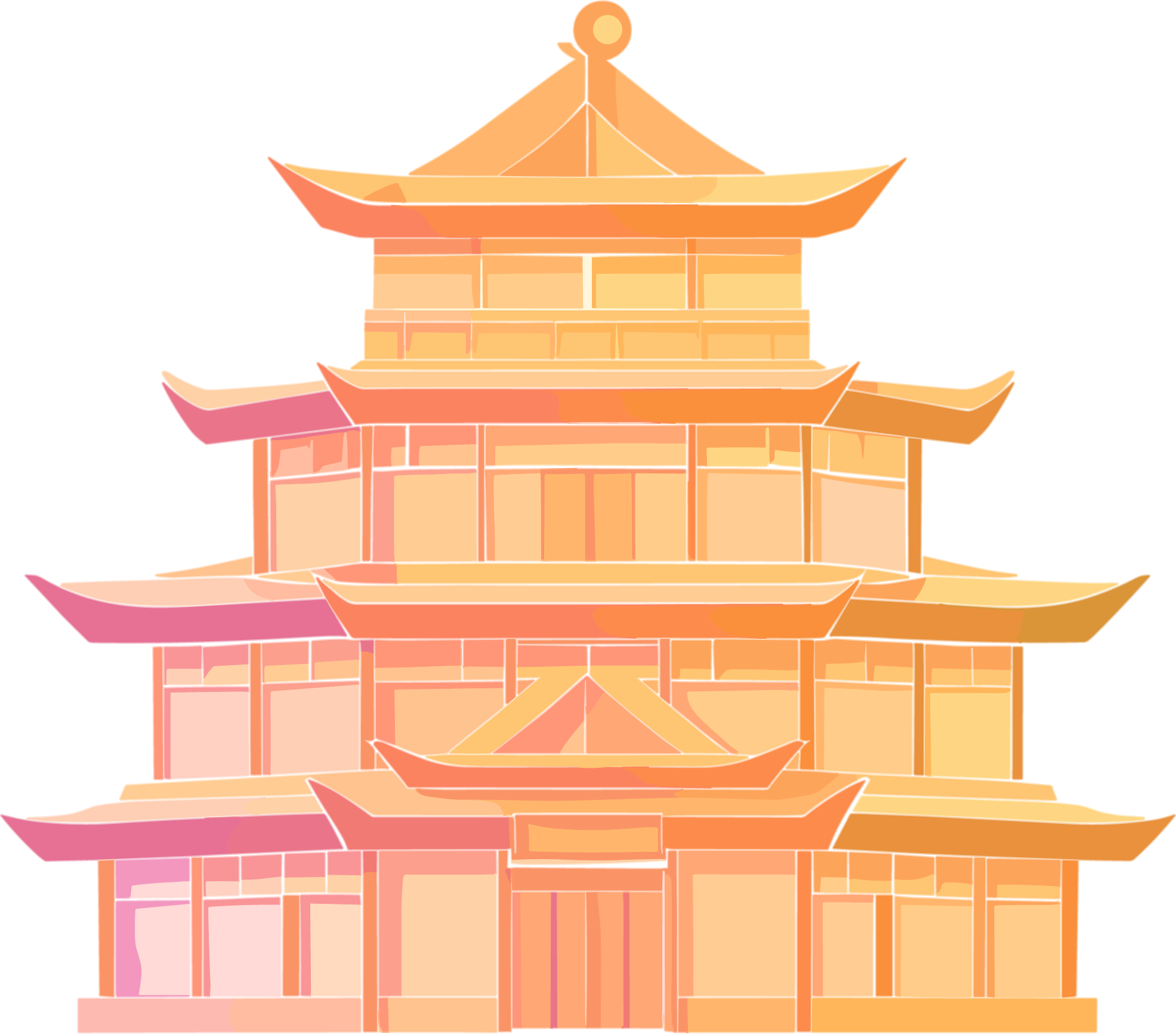 古风建筑插图