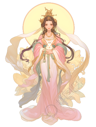 嫦娥玉兔素材