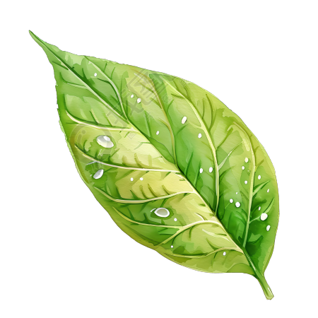 露水插画素材
