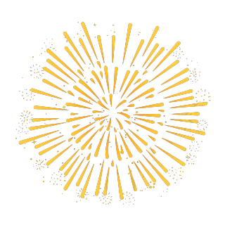 烟花商用插画