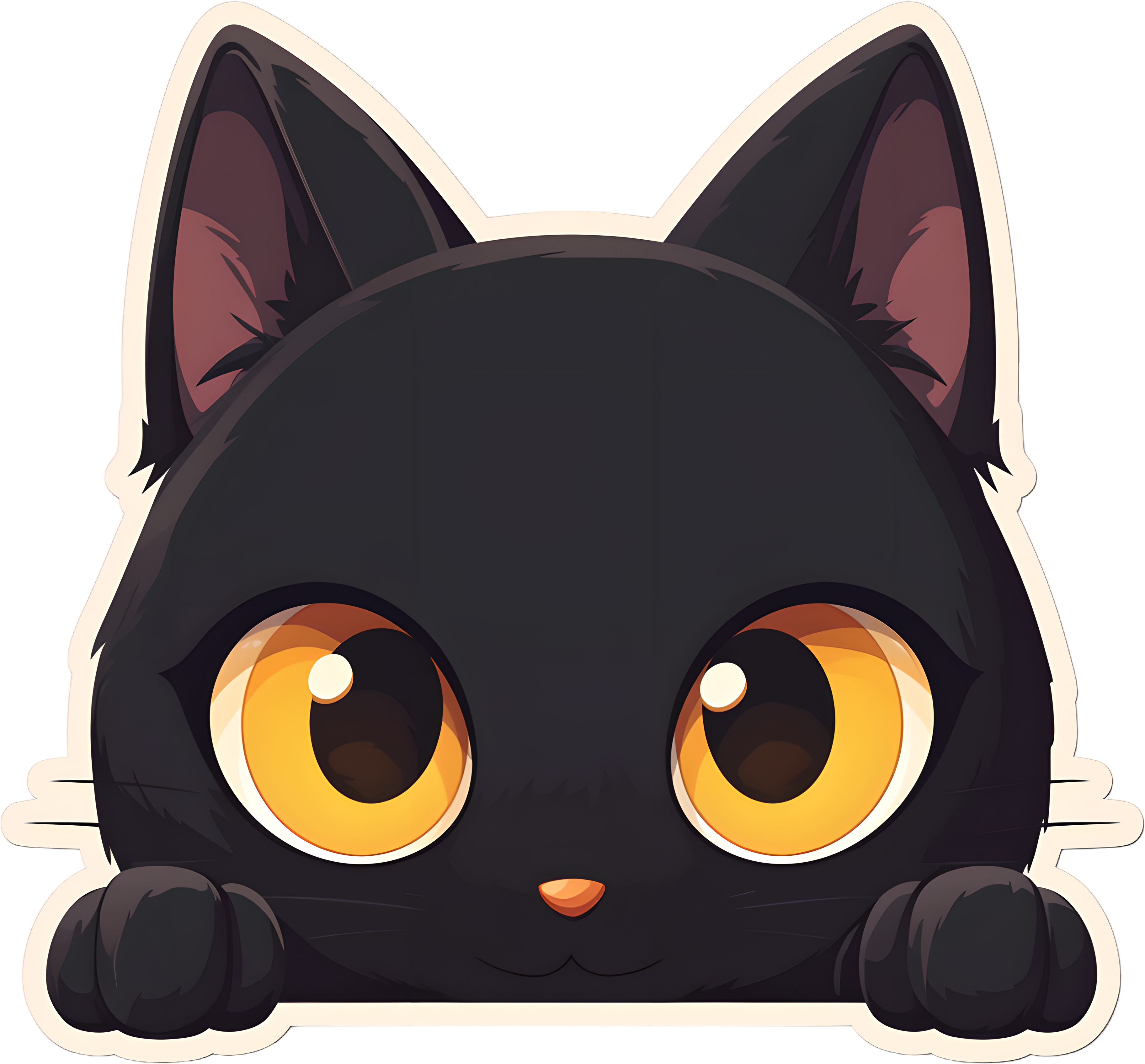 万圣节黑猫素材