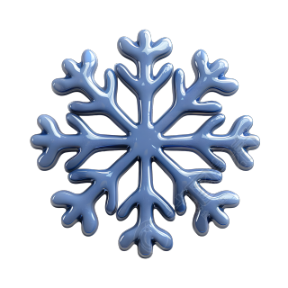 雪花玻璃效果素材