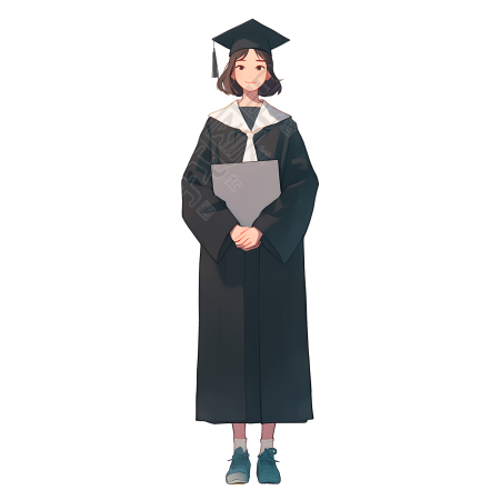 研究生插画设计元素