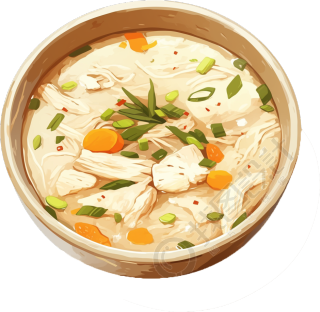 鸡汤高清图形素材