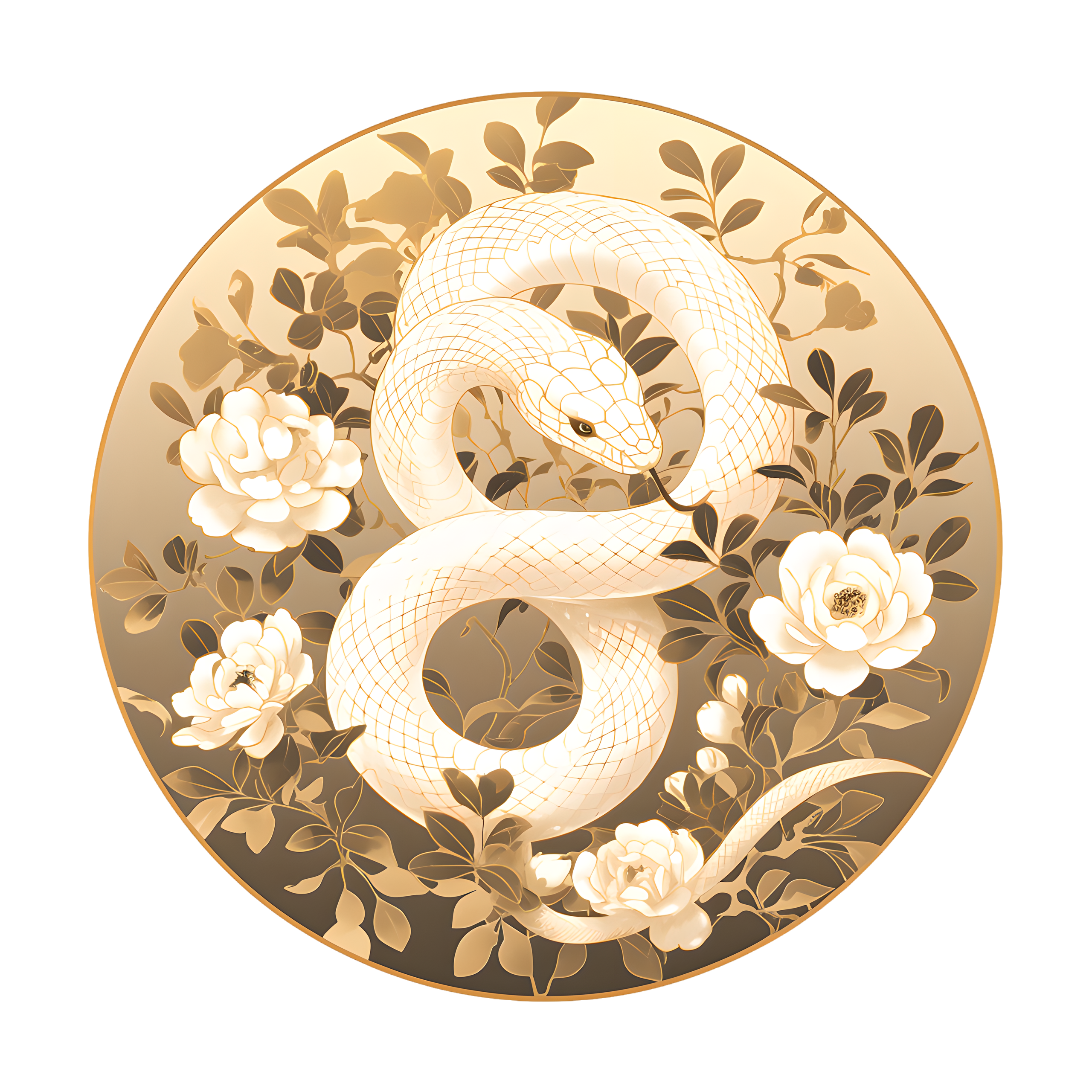 蛇年可商用插画