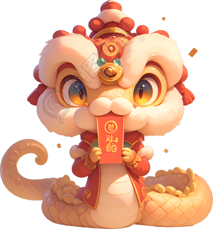 蛇年卡通素材