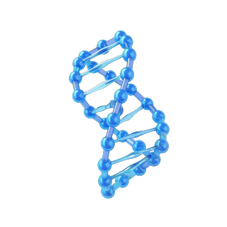 DNA分子3D图标素材
