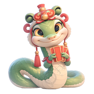 小青蛇红包插图