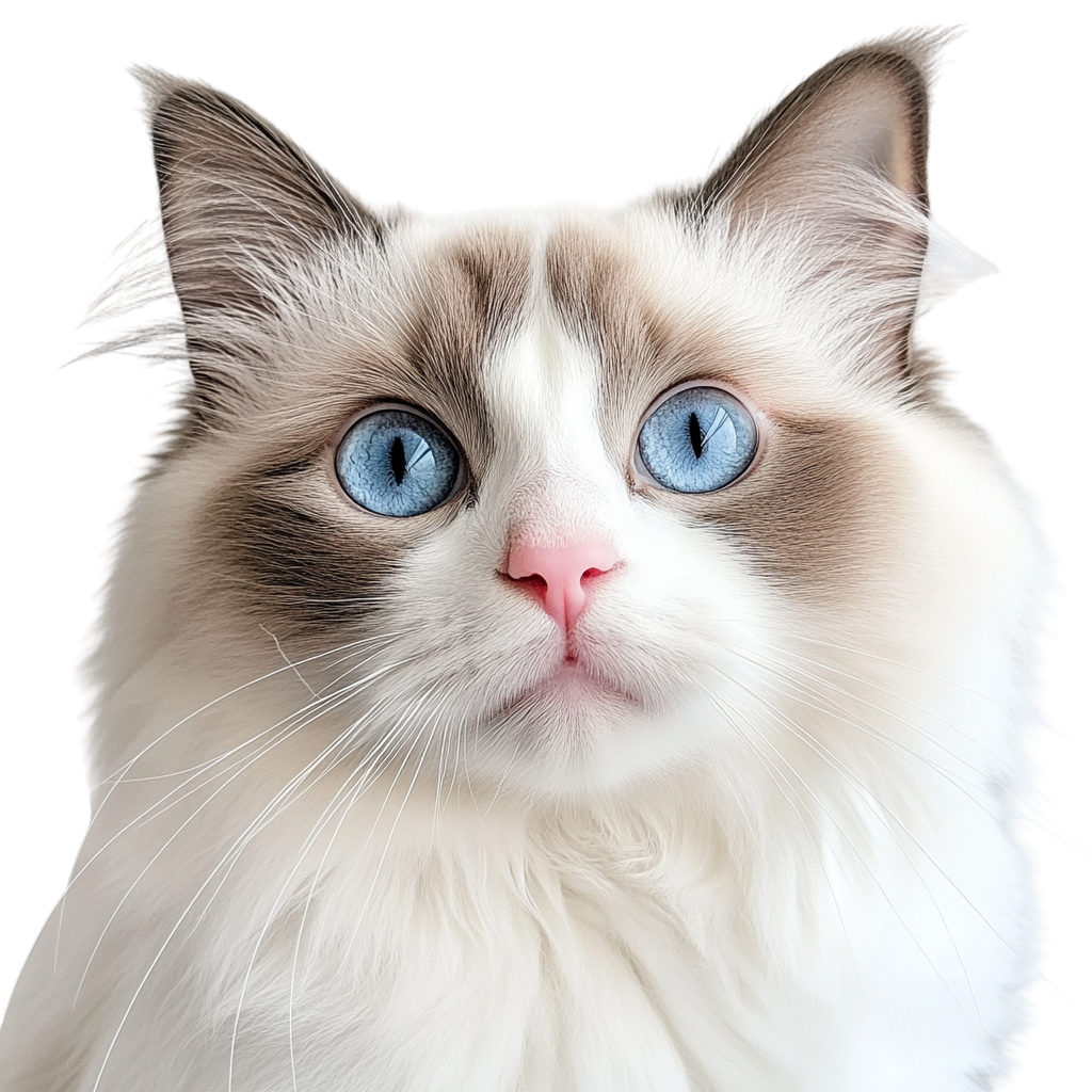 可爱布偶猫素材