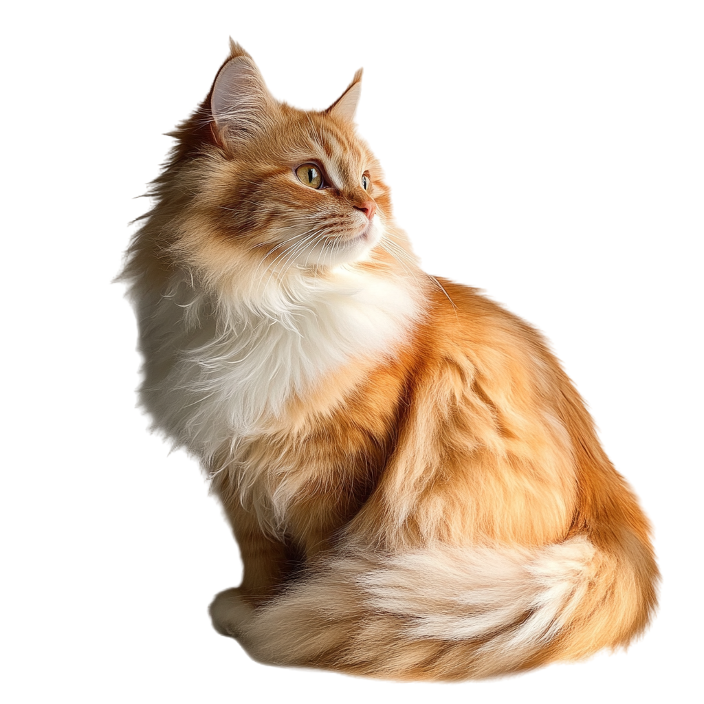 橘猫高清插图