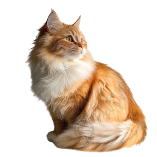 橘猫高清插图