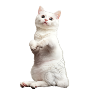 萌宠猫咪插画素材