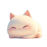 3D小猫可爱元素