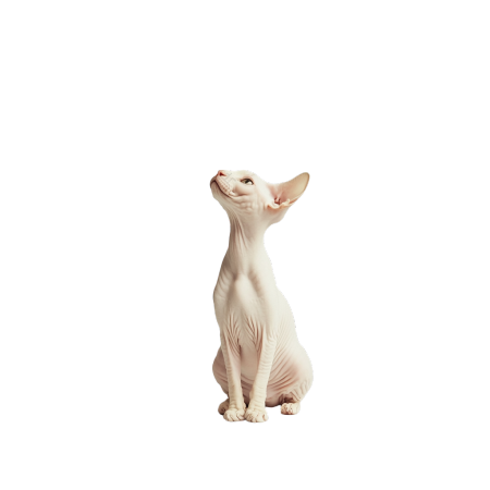 无毛猫萌宠插图
