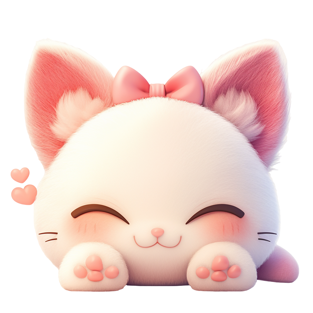 3D小猫可爱素材