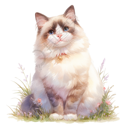 布偶猫可爱素材
