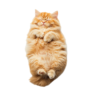 橘猫创意设计元素