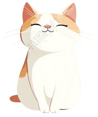 萌宠猫咪插画
